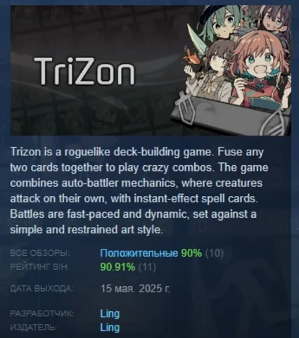 Trizon АВТОДОСТАВКА STEAM РОССИЯ