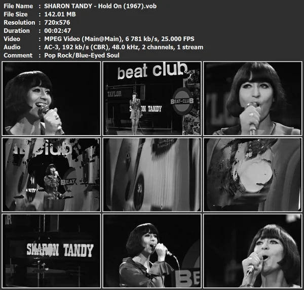 SHARON TANDY - Hold On