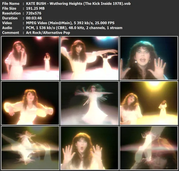 KATE BUSH - Wuthering Heights