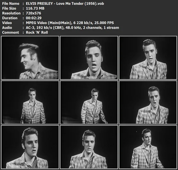 ELVIS PRESLEY - Love Me Tender