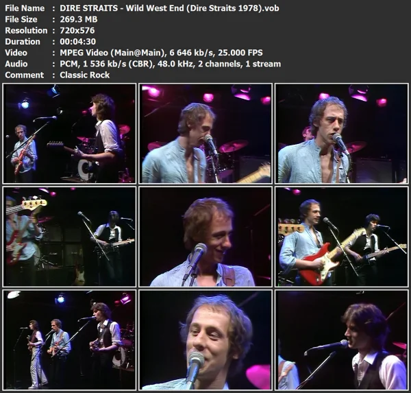 DIRE STRAITS - Wild West End