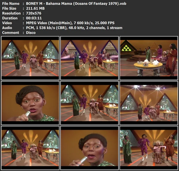 BONEY M - Bahama Mama