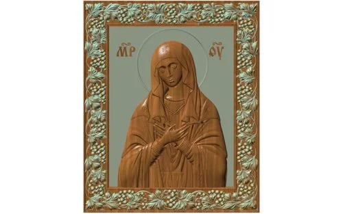 Икона Умиление в формате stl