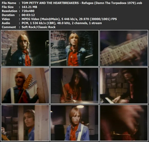 TOM PETTY AND THE HEARTBREAKERS - Refugee