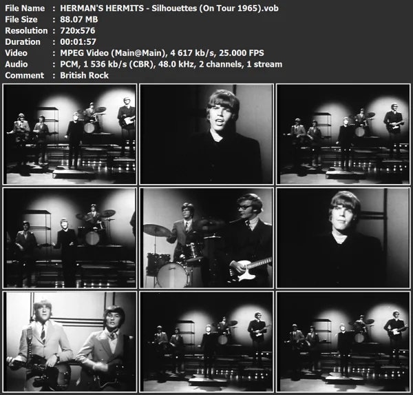 HERMAN'S HERMITS - Silhouettes