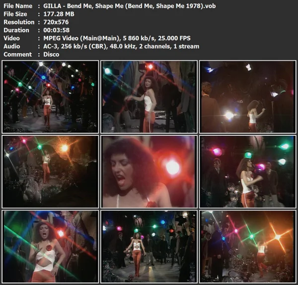 GILLA - Bend Me, Shape Me