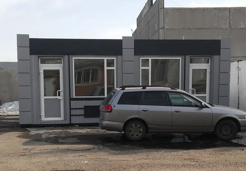 3d модель павильона 8,0х5,0 нового образца  *.dwg