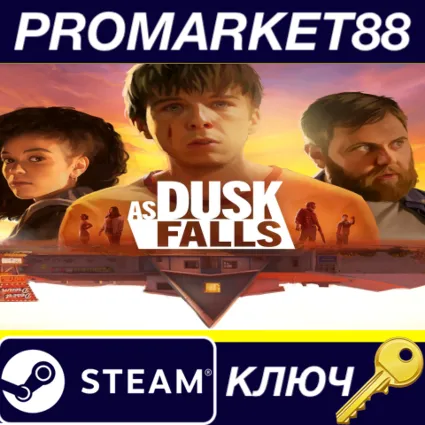 ⭐ As Dusk Falls EN Language Only Steam КЛЮЧ 🔑 ЕВРОПА