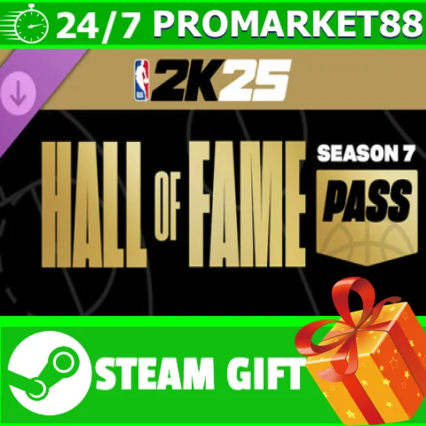⭐️ NBA 2K25 Hall of Fame Pass: Season 7 STEAM GIFT