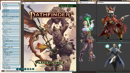 ⭐ ️ Fantasy Grounds - Pathfinder 2 RPG - Player Core 2