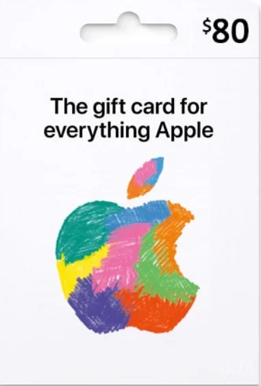ITUNES GIFT CARD 80 $ USA