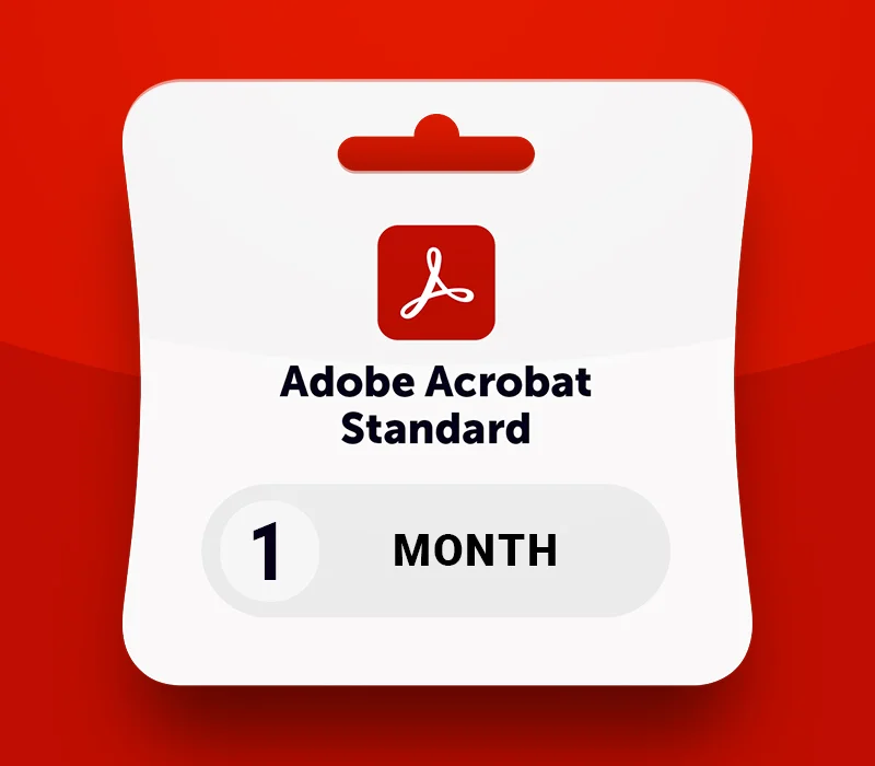 Adobe Acrobat Standard - Key - 1 Months Global