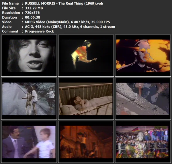 RUSSELL MORRIS - The Real Thing