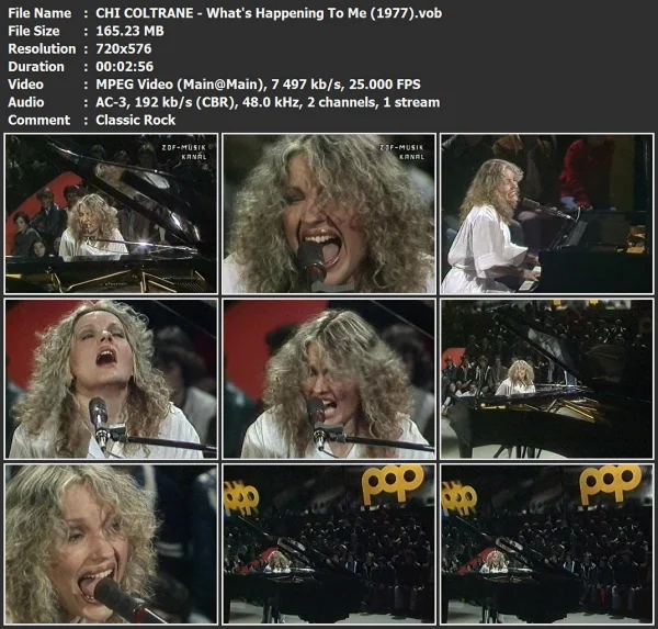 CHI COLTRANE - What's Happening To Me