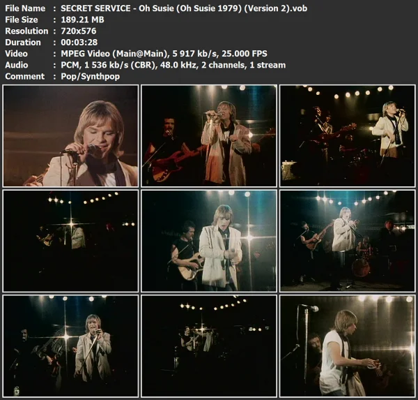 SECRET SERVICE - Oh Susie (2)