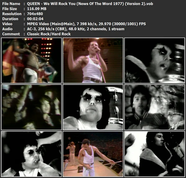 QUEEN - We Will Rock You (2)