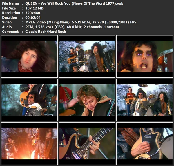 QUEEN - We Will Rock You