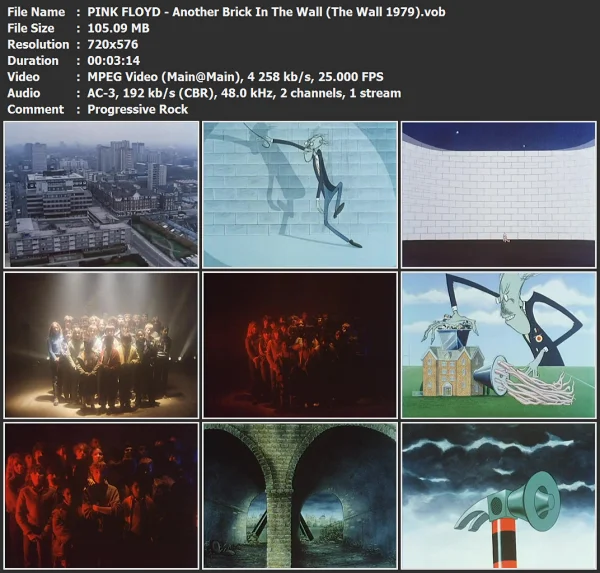 PINK FLOYD - Another Brick In The Wall