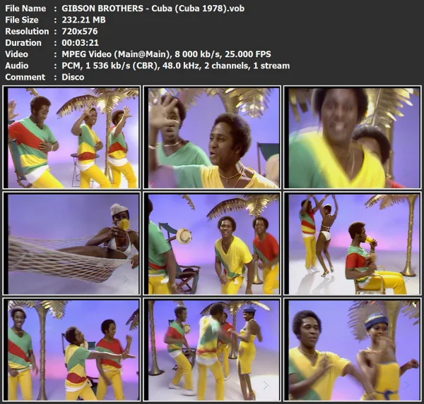 GIBSON BROTHERS - Cuba