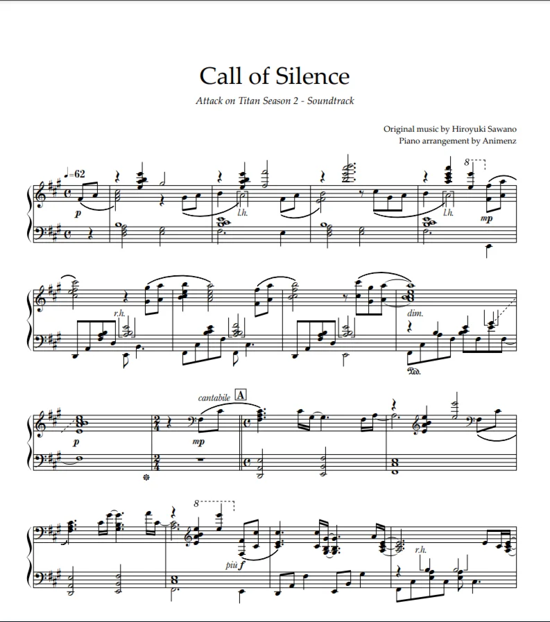 Call of Silence (Ymir's theme) Attack on Titan Animenz