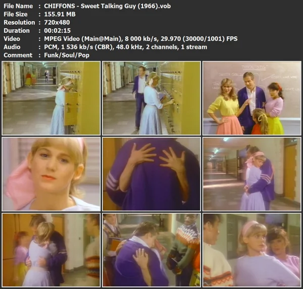 CHIFFONS - Sweet Talking Guy