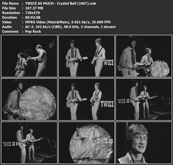 TWICE AS MUCH - Crystal Ball