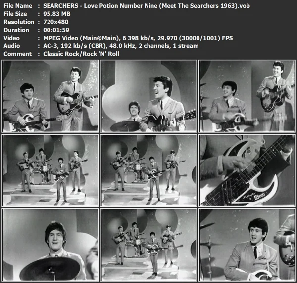 SEARCHERS - Love Potion Number Nine