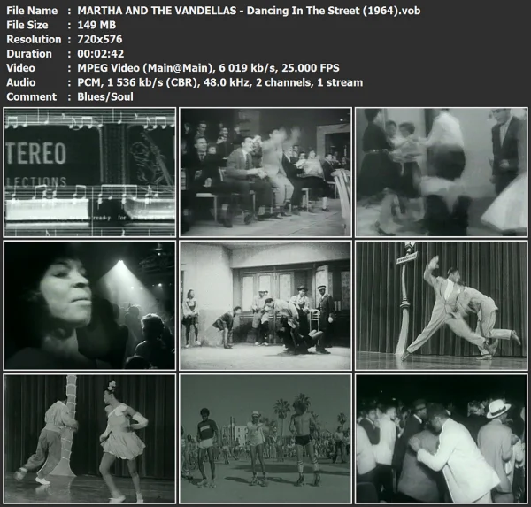 MARTHA AND THE VANDELLAS - Dancing In The Street