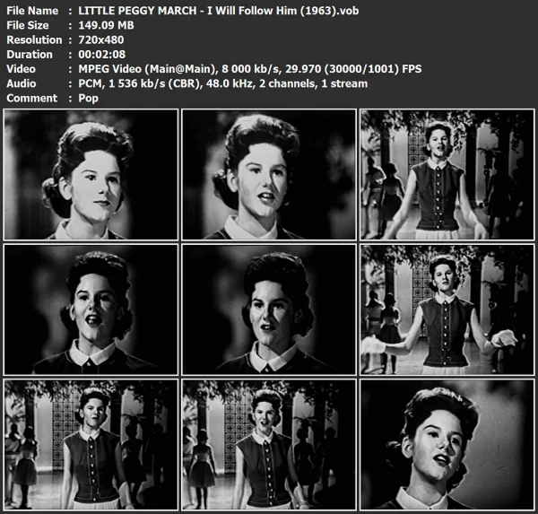 LITTLE PEGGY MARCH - I Will Follow Him