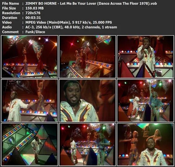 JIMMY BO HORNE - Let Me Be Your Lover