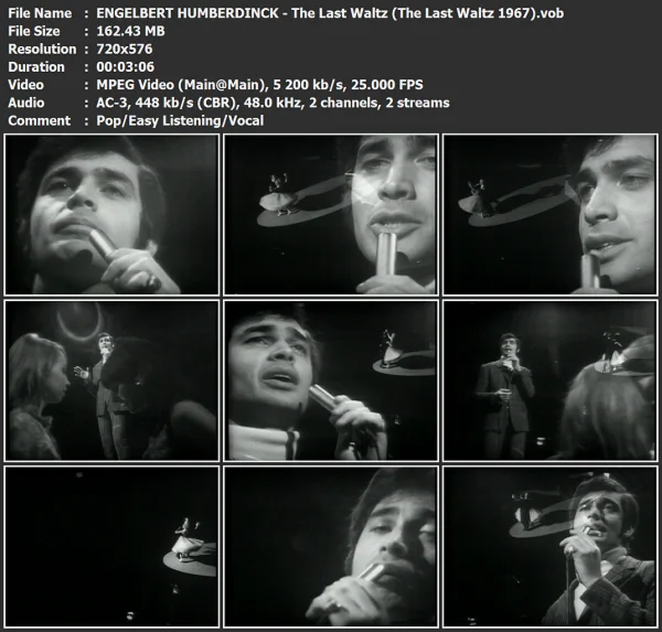 ENGELBERT HUMBERDINCK - The Last Waltz