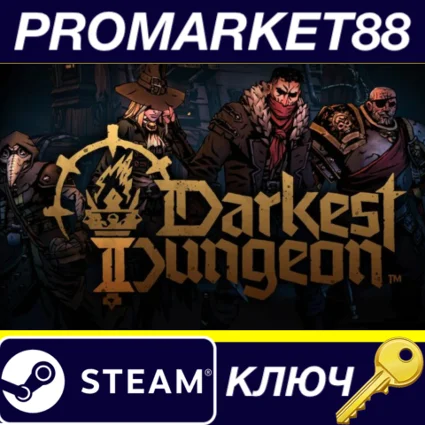 ⭐ Darkest Dungeon II Steam КЛЮЧ 🔑 США