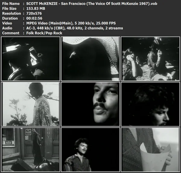 SCOTT McKENZIE - San Francisco