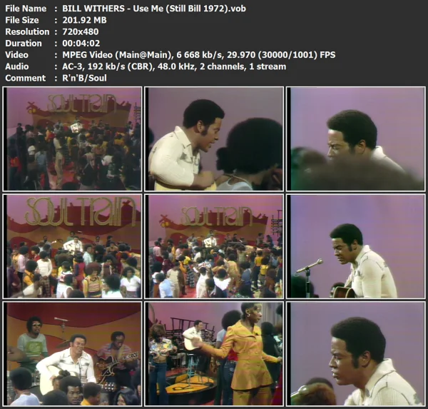 BILL WITHERS - Use Me