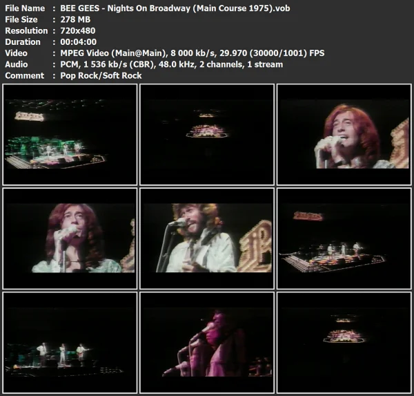 BEE GEES - Nights On Broadway