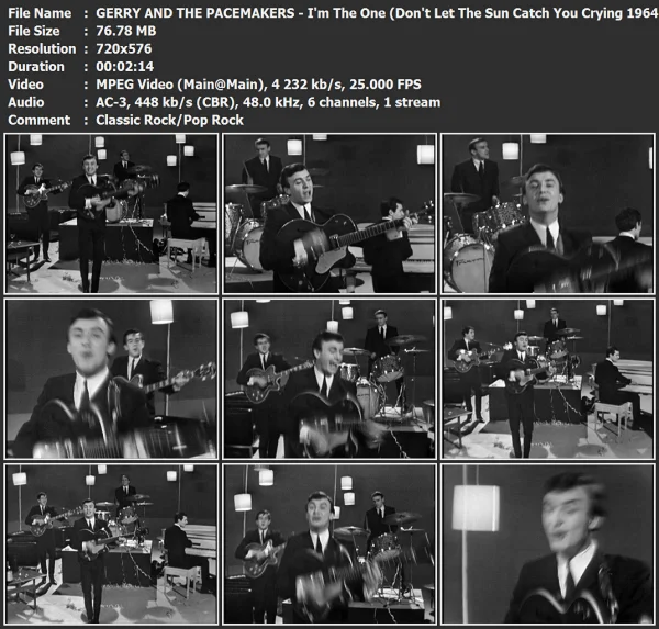 GERRY AND THE PACEMAKERS - I'm The One