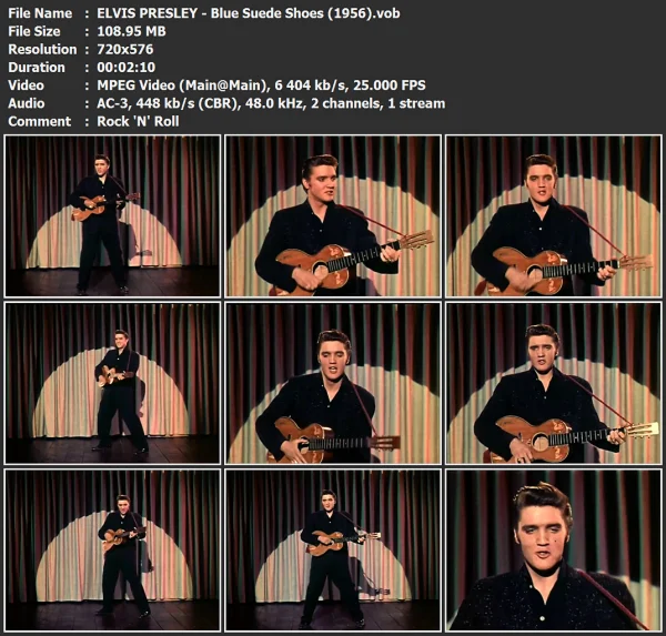 ELVIS PRESLEY - Blue Suede Shoes