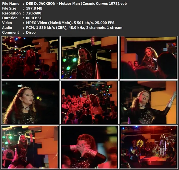 DEE D. JACKSON - Meteor Man