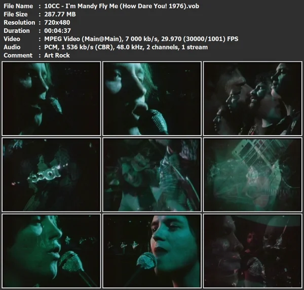 10CC - I'm Mandy Fly Me