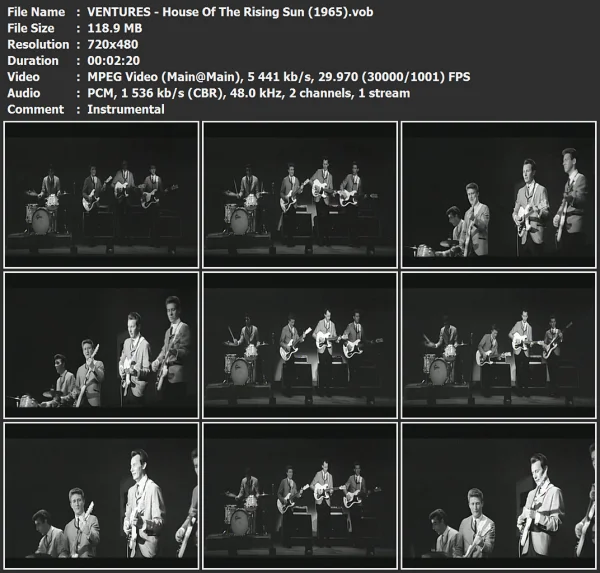 VENTURES - House Of The Rising Sun