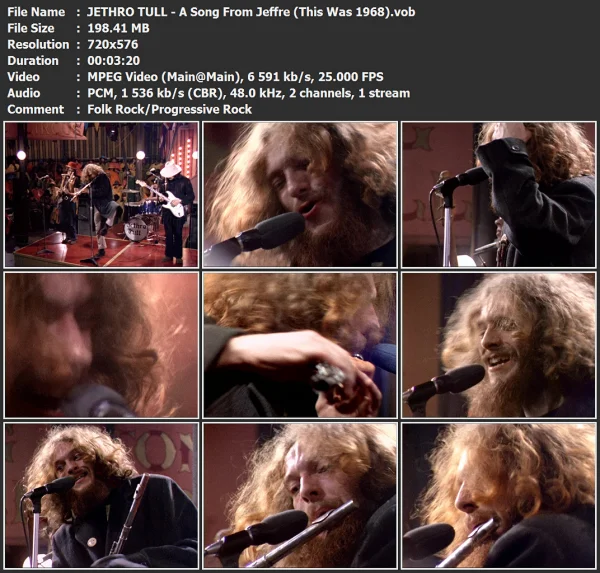 JETHRO TULL - A Song From Jeffre