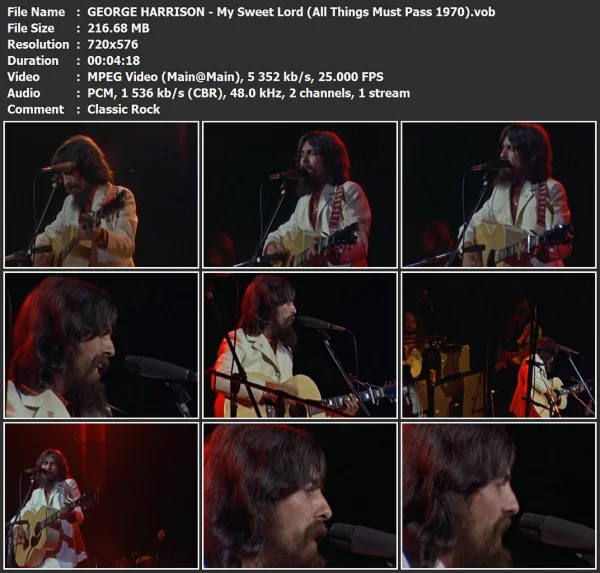 GEORGE HARRISON - My Sweet Lord