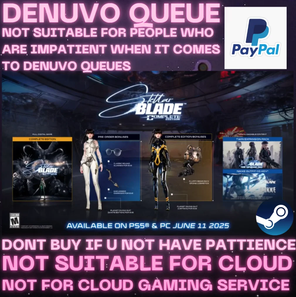 Stellar Blade Complete Edition Стим На 30 или 90 дней