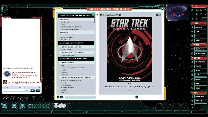 ⭐ ️ Fantasy Grounds - Star Trek Adventures: Captain's Lo