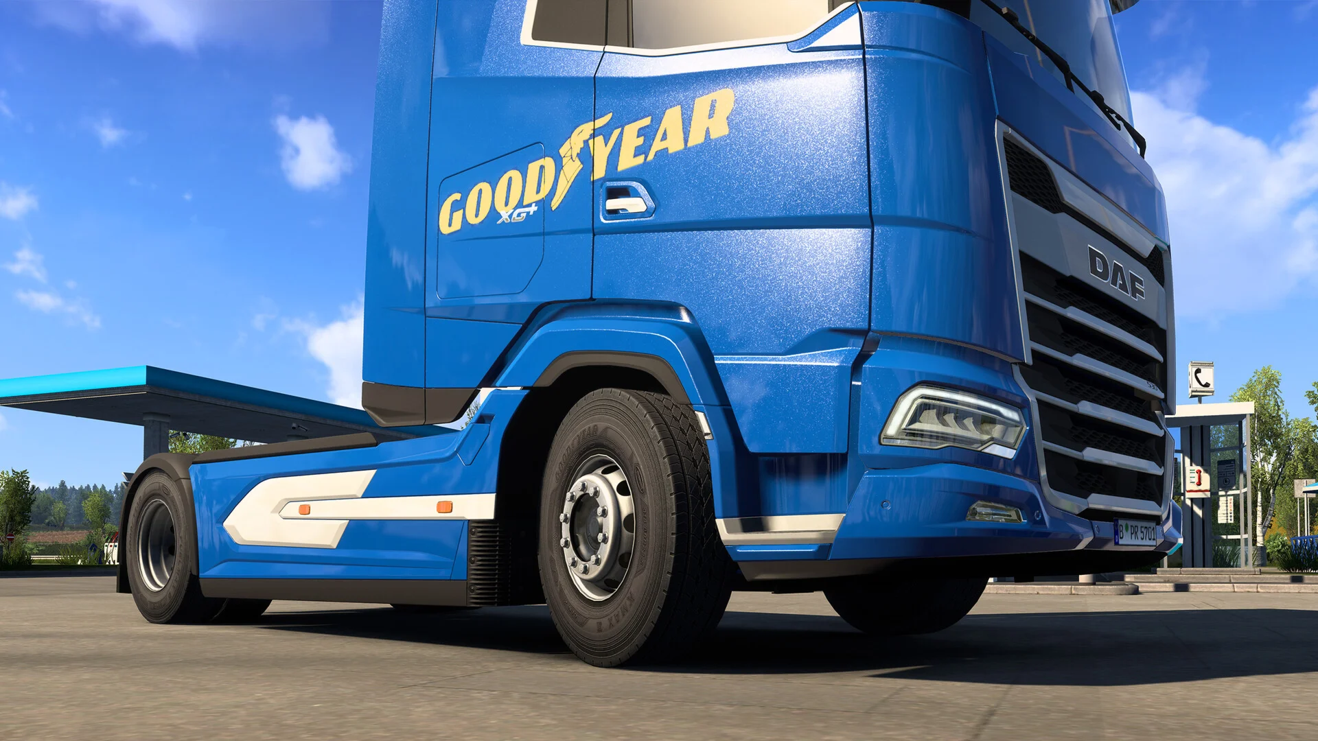 Euro Truck Simulator 2 - Goodyear Tyres Pack DLC STEAM