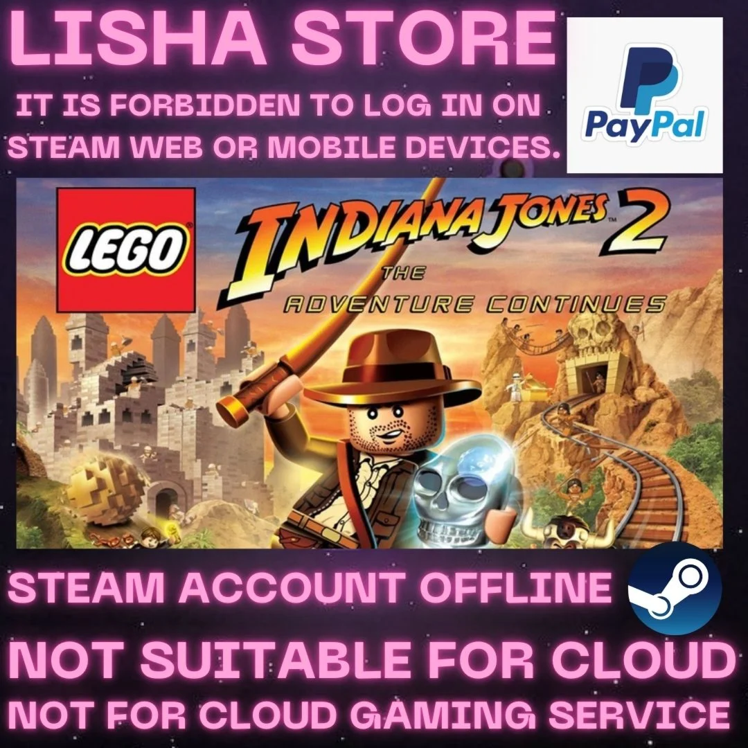 LEGO Indiana Jones 2:The Adventure Continues на 90 дней