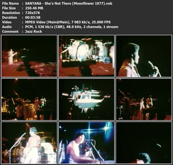 SANTANA - She's Not There