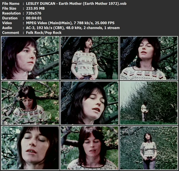 LESLEY DUNCAN - Earth Mother