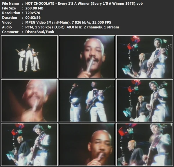 HOT CHOCOLATE - Every 1'S A Winner