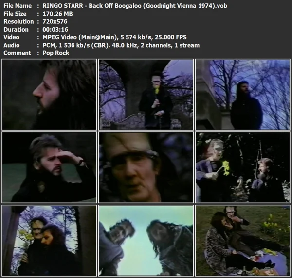 RINGO STARR - Back Off Boogaloo